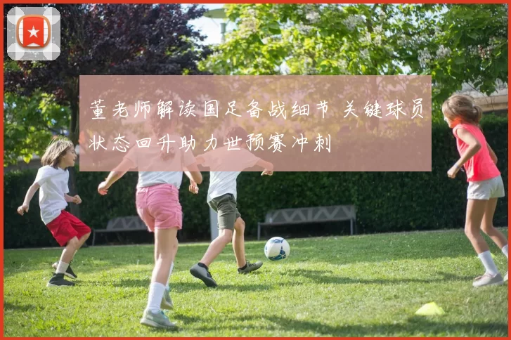 董老师解读国足备战细节 关键球员状态回升助力世预赛冲刺