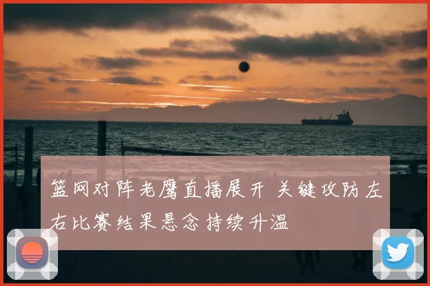 篮网对阵老鹰直播展开 关键攻防左右比赛结果悬念持续升温